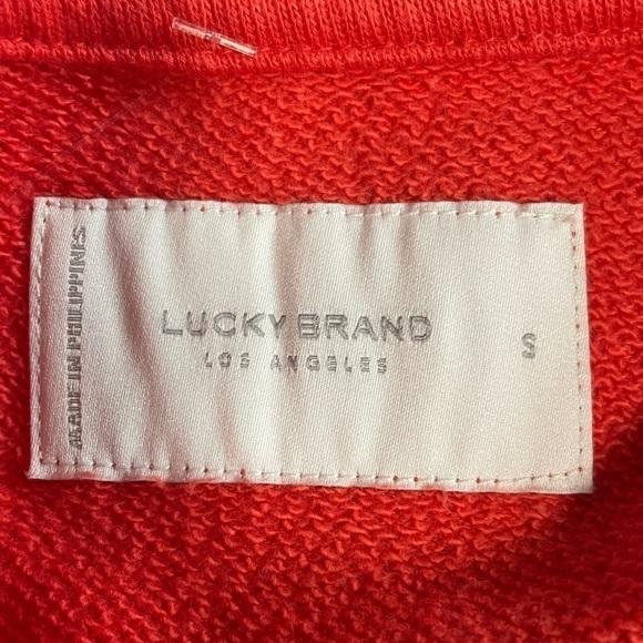 NWT Lucky Brand “Feeling Good About Feeling Good” Sweatshirt. Size Small. - Picture 6 of 6